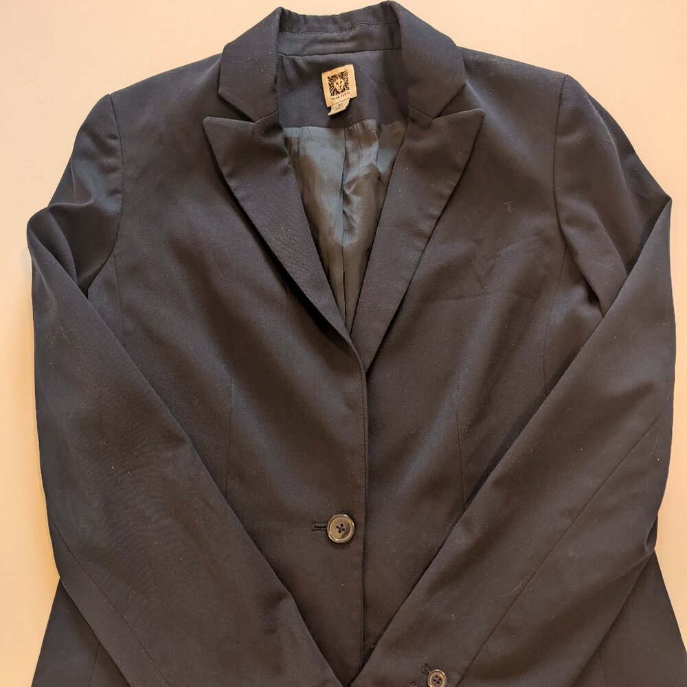 Navy Anne Klein blazer